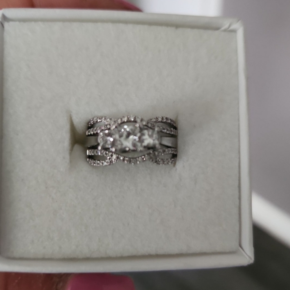 Zales wedding ring set